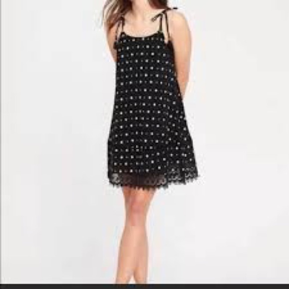 OLD Navy Dotted Mini Dress Size XL